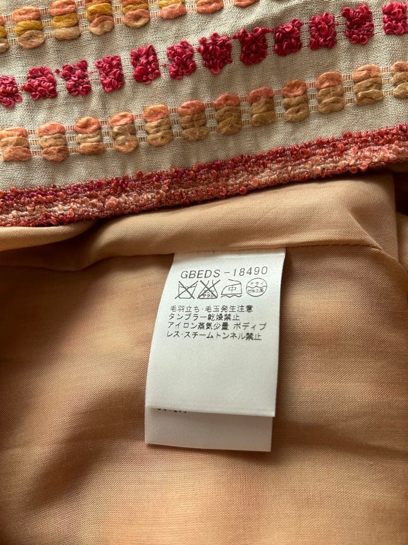 sybillaシビラ ワンピース総刺繍L食事会同窓会パーティ