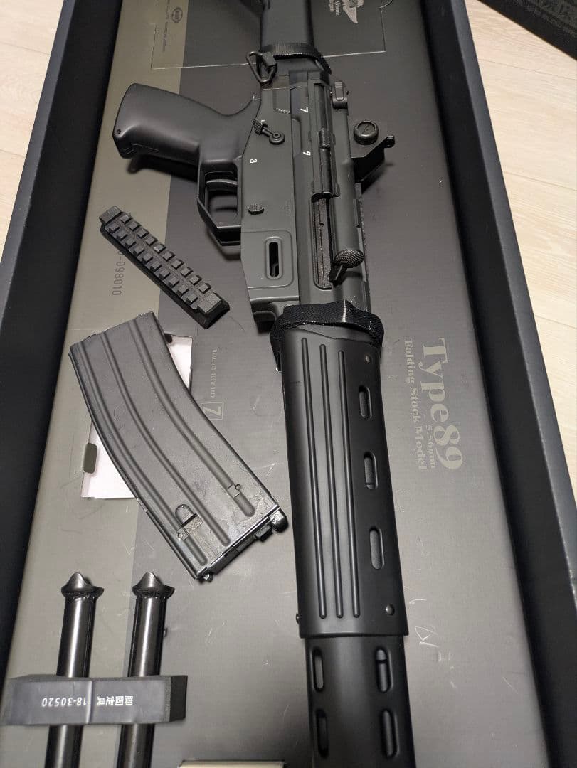 g*s様 東京マルイ 89式折曲銃床型 ガスガン　純正マウント付き
