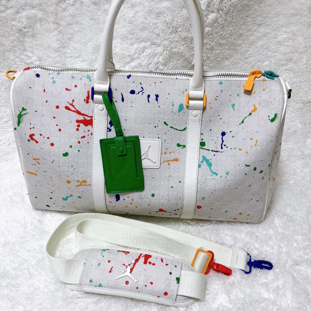 【JORDAN】モノグラムダッフルバッグ（40L） 美品