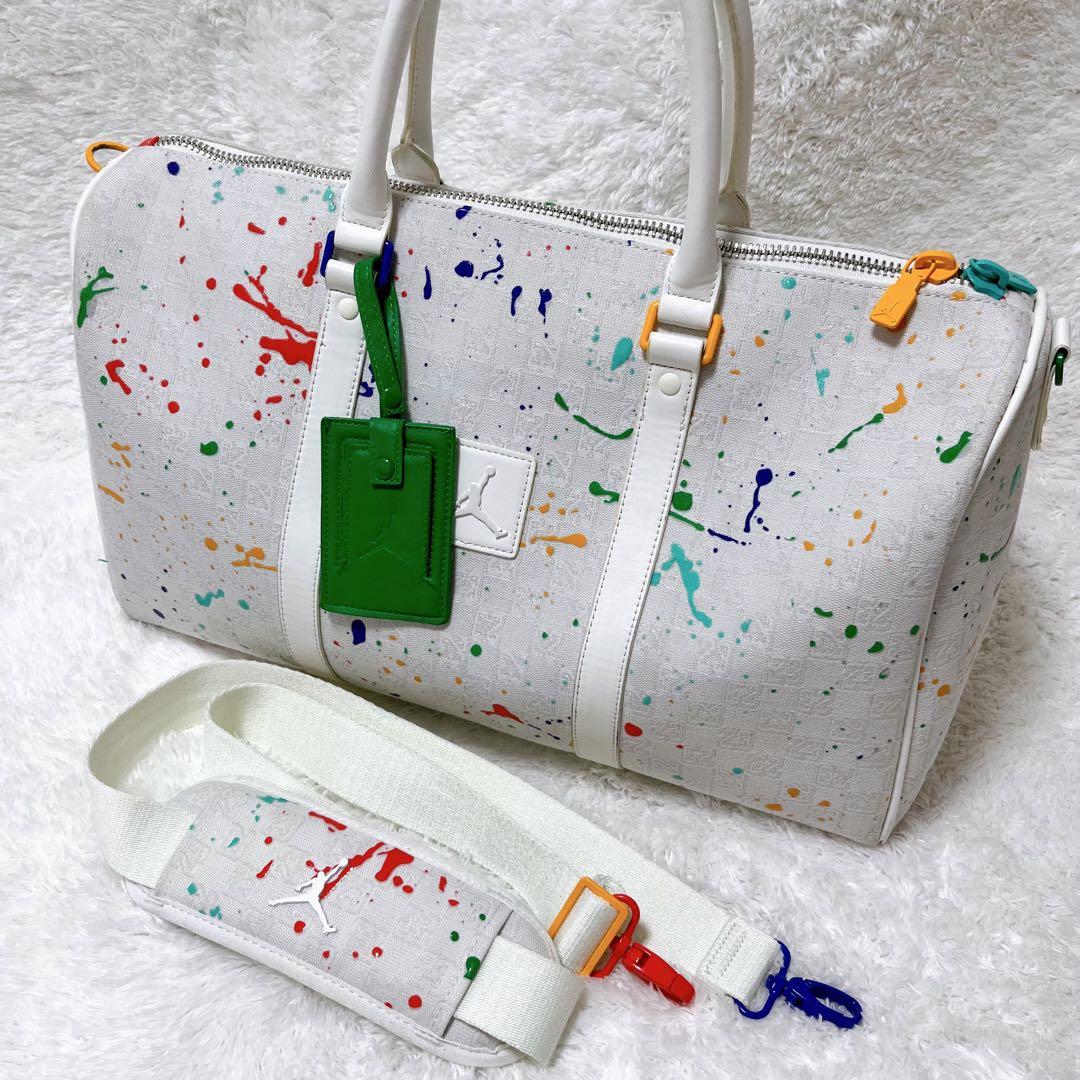 【JORDAN】モノグラムダッフルバッグ（40L） 美品