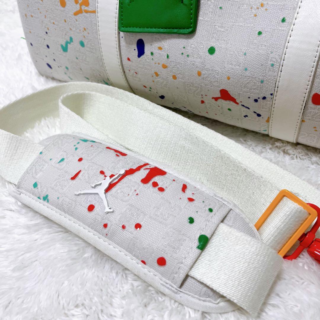 【JORDAN】モノグラムダッフルバッグ（40L） 美品