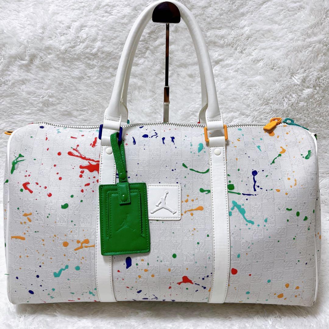 【JORDAN】モノグラムダッフルバッグ（40L） 美品