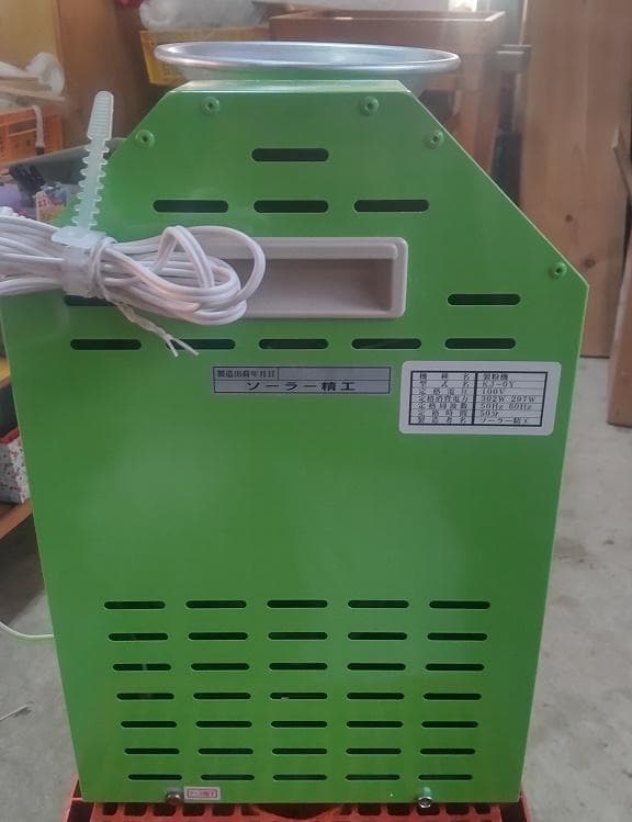 ソーラー精工 こなひきさん 小型健康製粉機 KJ-0 ★ 平成23年 2011年