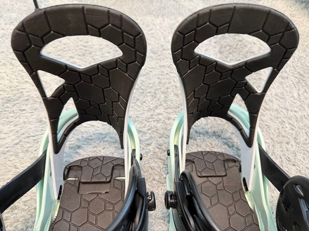 Burton スノーボードビンディング キッズ スモール ブラック/ミント