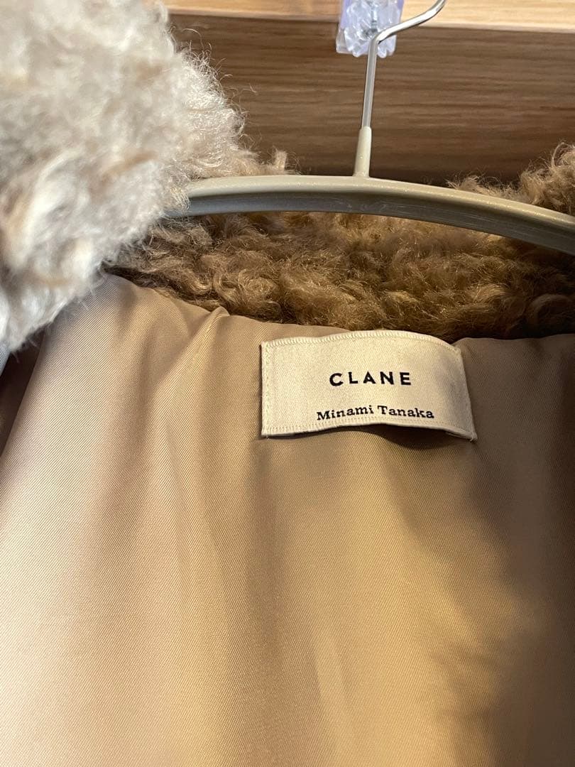 CLANE‪✕‬tanaka minami 田中みな実 ファーショートコート