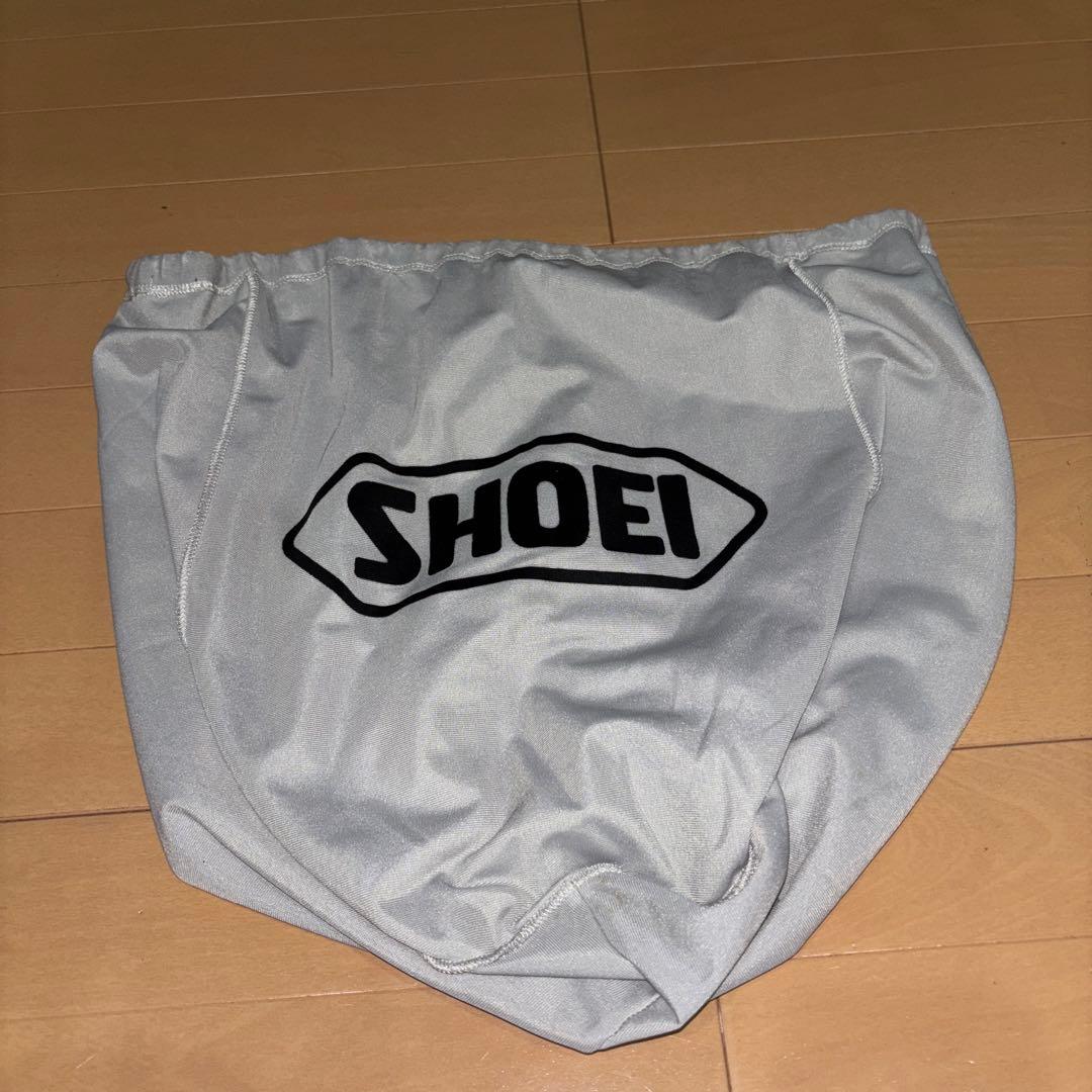 SHOEI フルフェイスヘルメット ホワイト/ブラック/レッド　サイズＭ