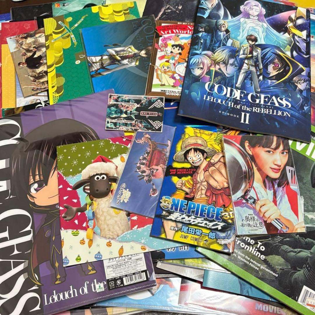 映画パンフレット グッズ 等 まとめ アニメ系 一部未開封あり 約90点