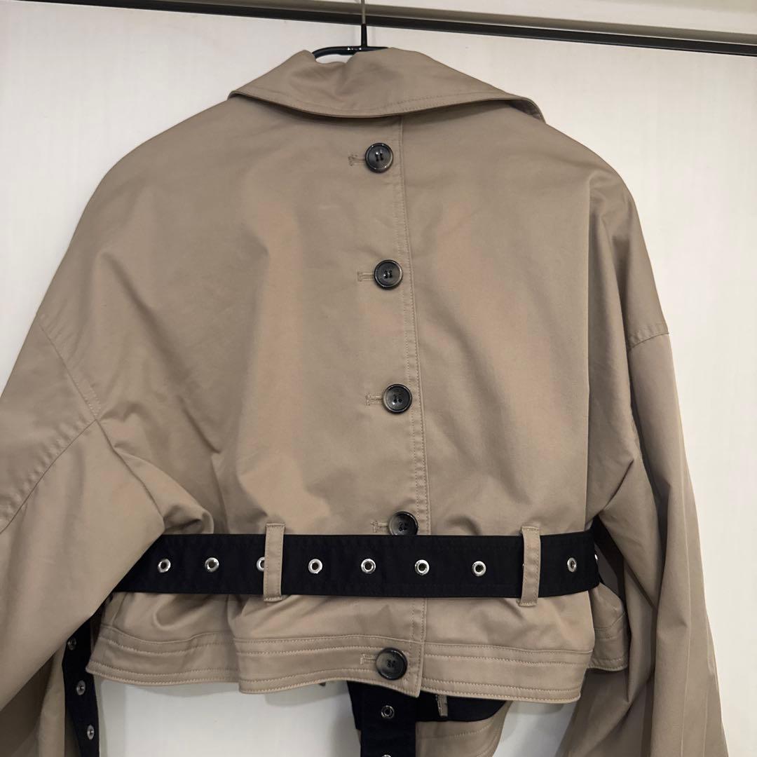  × rokh ツイルクロップトジャケット