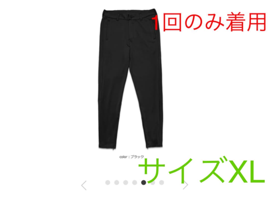 muta MARINE ソフトジャージースラックス ブラック 7(XL)