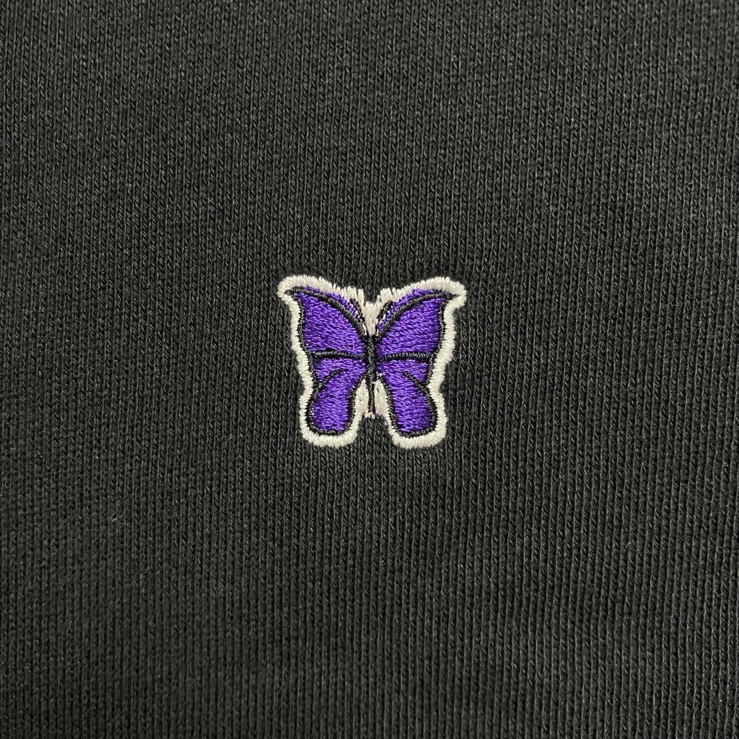 ラッキー35e ニードルス パピヨン ワッペンロゴ ノースリーブスウェット