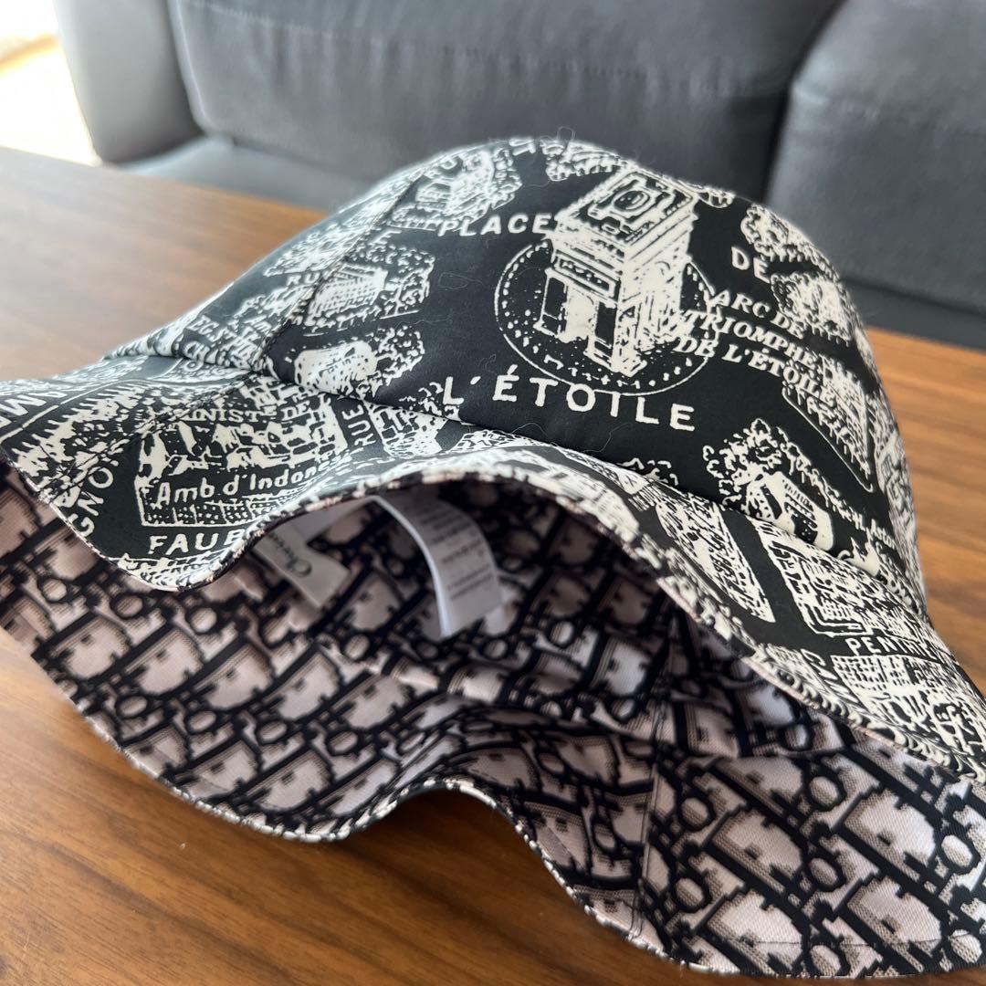 Christian Dior 地図柄 バケットハット