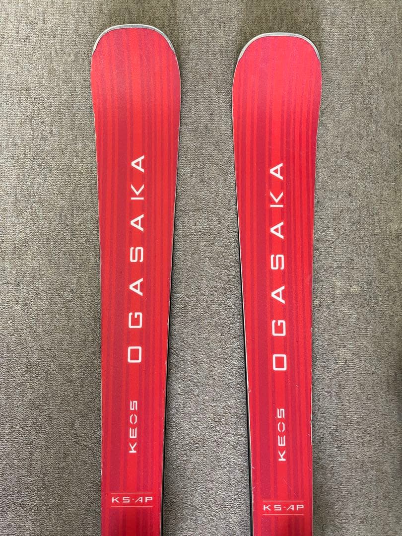 【中古品】オガサカ KS-AP チロリアPRD12 GW付き165cm