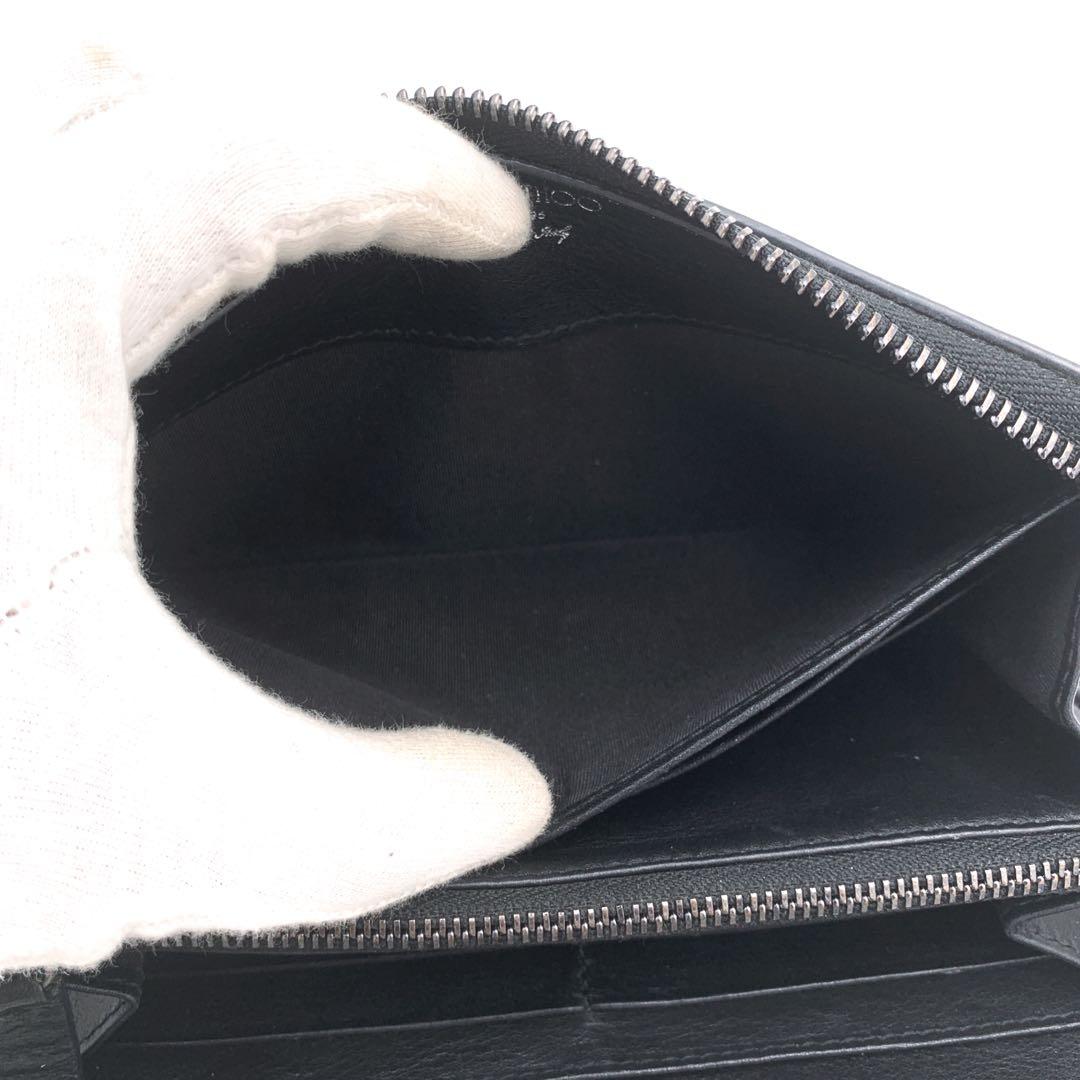 【美品✨】JIMMY CHOO 星型スタッズ 長財布 ラウンドファスナー