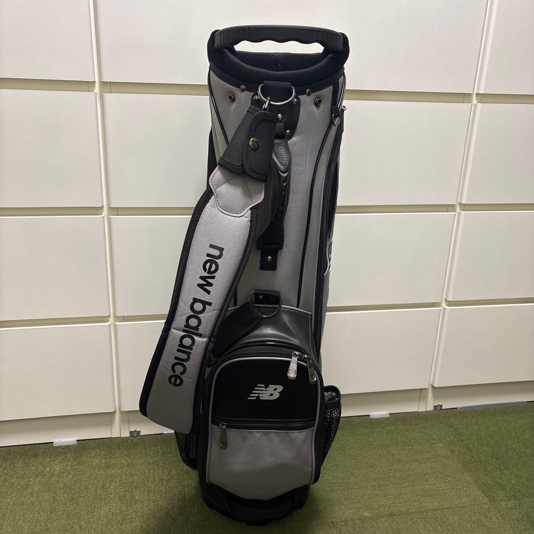 new balance キャディバッグ&シューズケース グレー