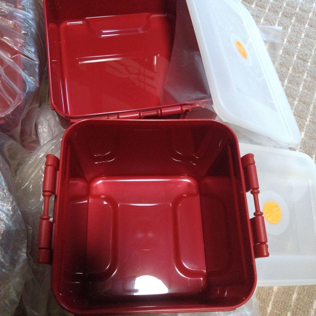 タッパーウェア　mayu　ハンドルコンテナ✕3