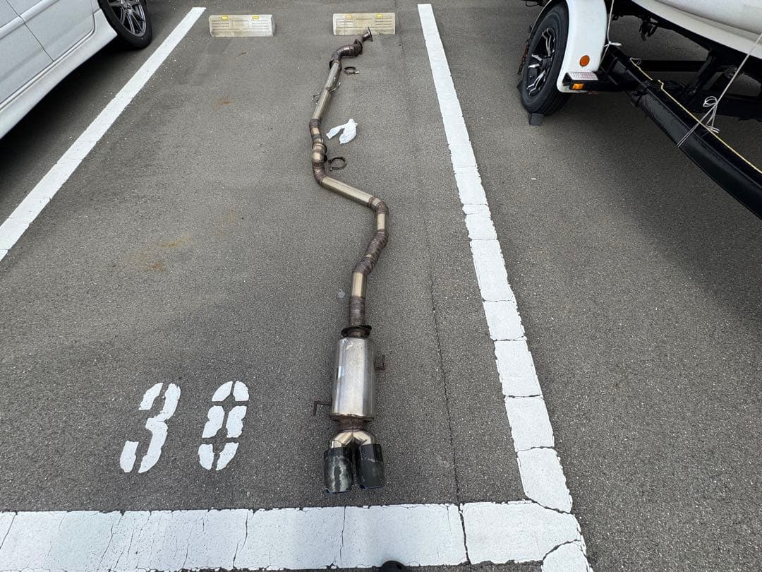 コルト　バージョンR Z27AG ワンオフ フルストレートマフラー