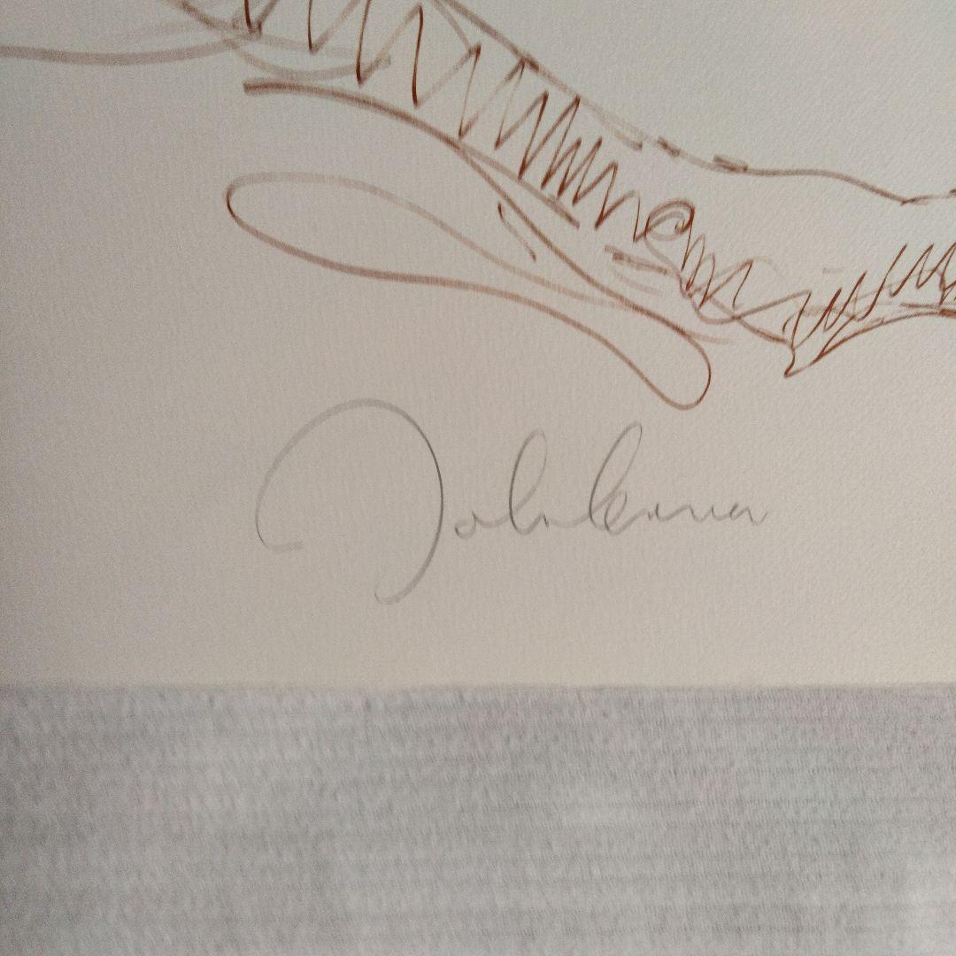 ジョン・レノンバックワンエキシビション1983のプロモーション用ポスター他