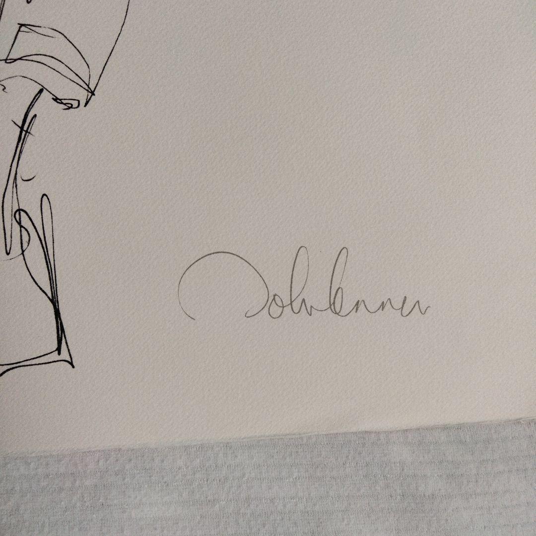 ジョン・レノンバックワンエキシビション1983のプロモーション用ポスター他