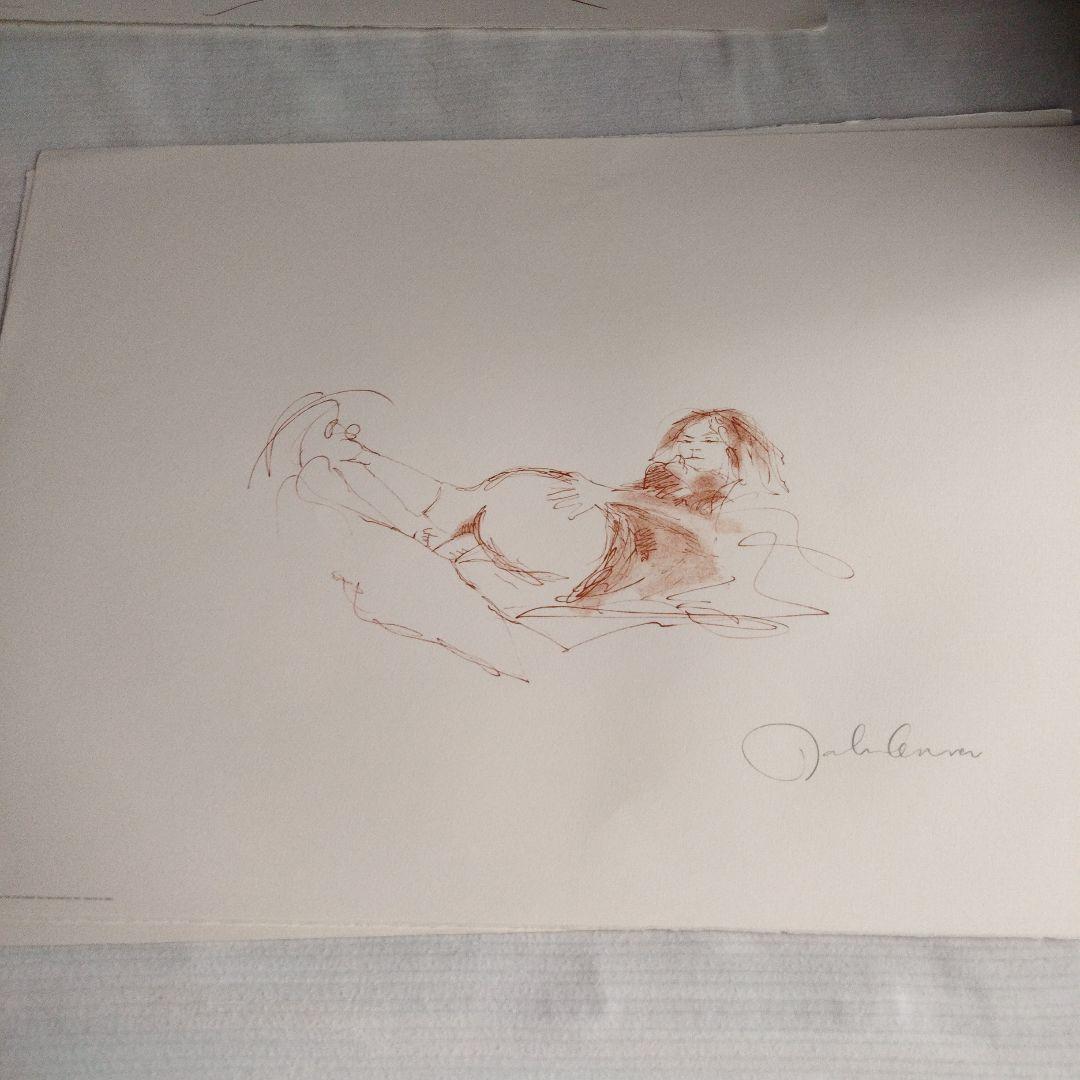 ジョン・レノンバックワンエキシビション1983のプロモーション用ポスター他