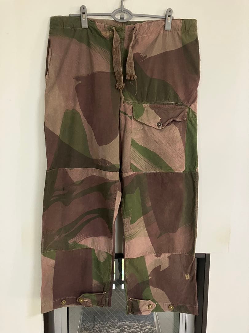 サイズ1 イギリス軍　SAS ブラッシュストロークカモパンツ