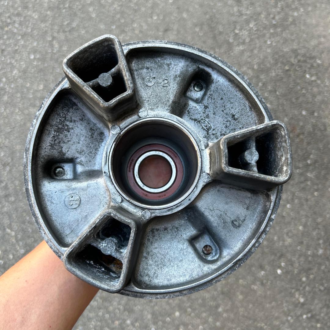 ZZR1100C スプロケット/ハブ/ダンパー/アクスルシャフト