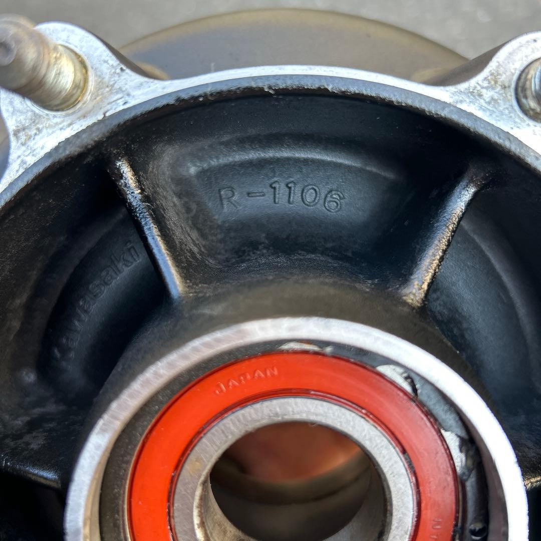 ZZR1100C スプロケット/ハブ/ダンパー/アクスルシャフト