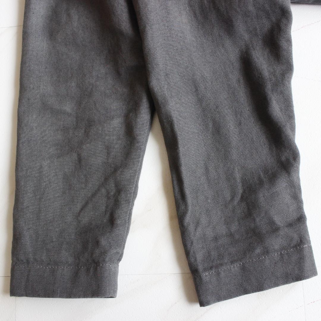 Bonjour biqui Bonjour リネンロングコート グレー Fサイズ