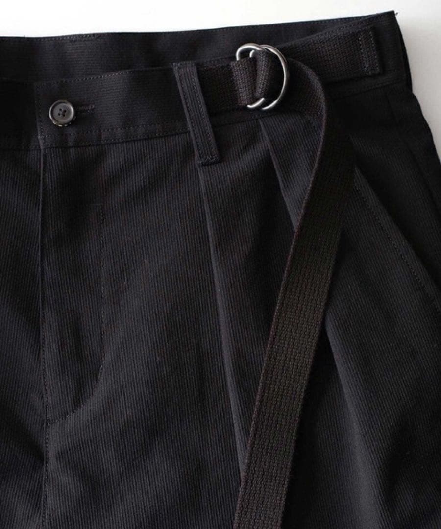 SHAREEF シャリーフ カーゴパンツ ブラック