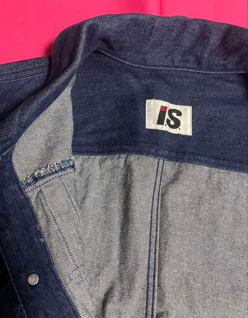 I.S. イッセイミヤケ　イッセイスポーツ ショート丈 デニム　Gジャン