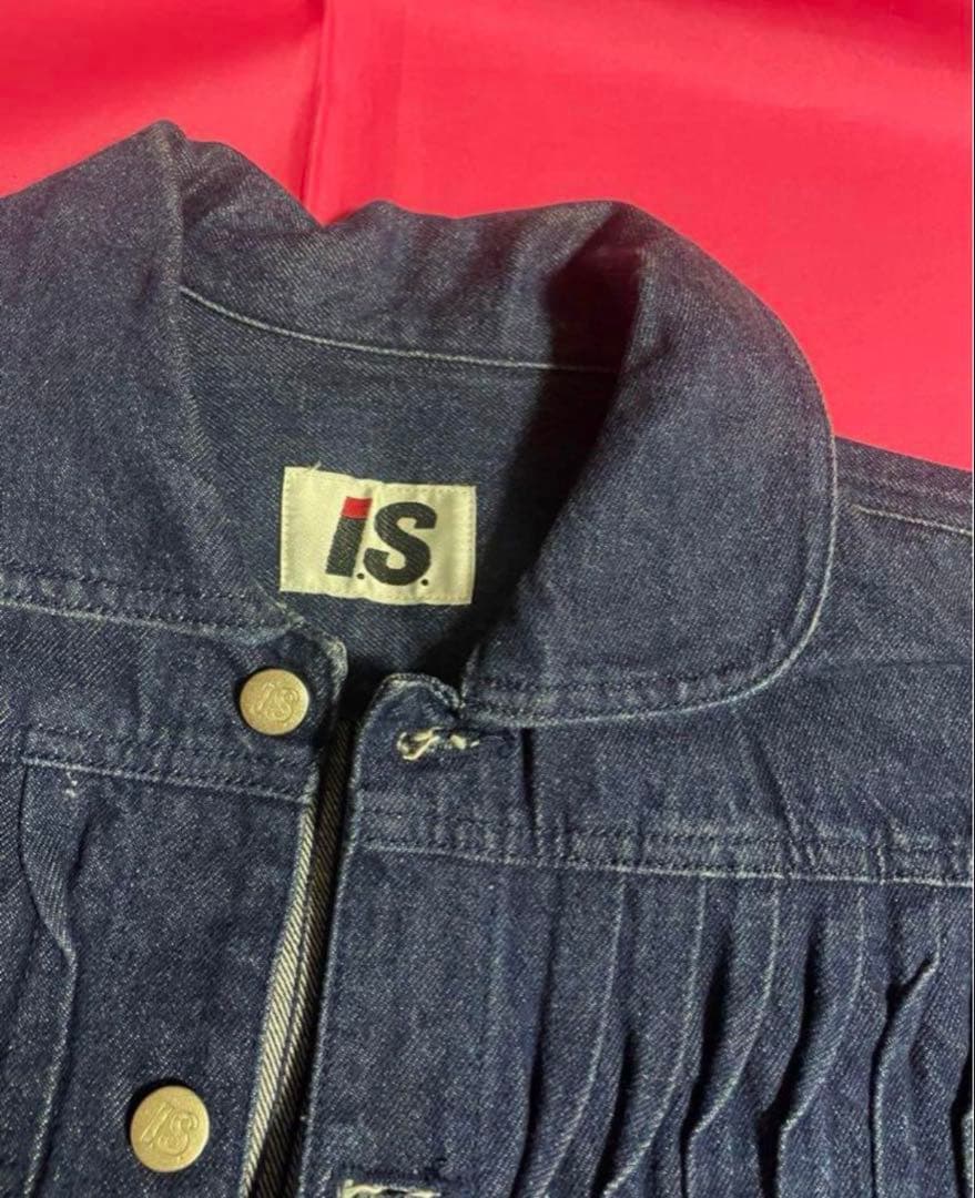 I.S. イッセイミヤケ　イッセイスポーツ ショート丈 デニム　Gジャン