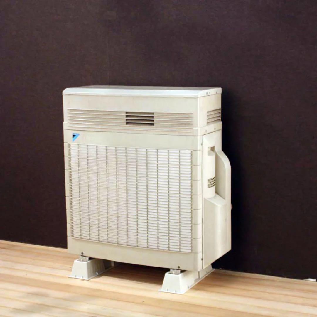 ガルバ逆ルーバー大型室外機カバー