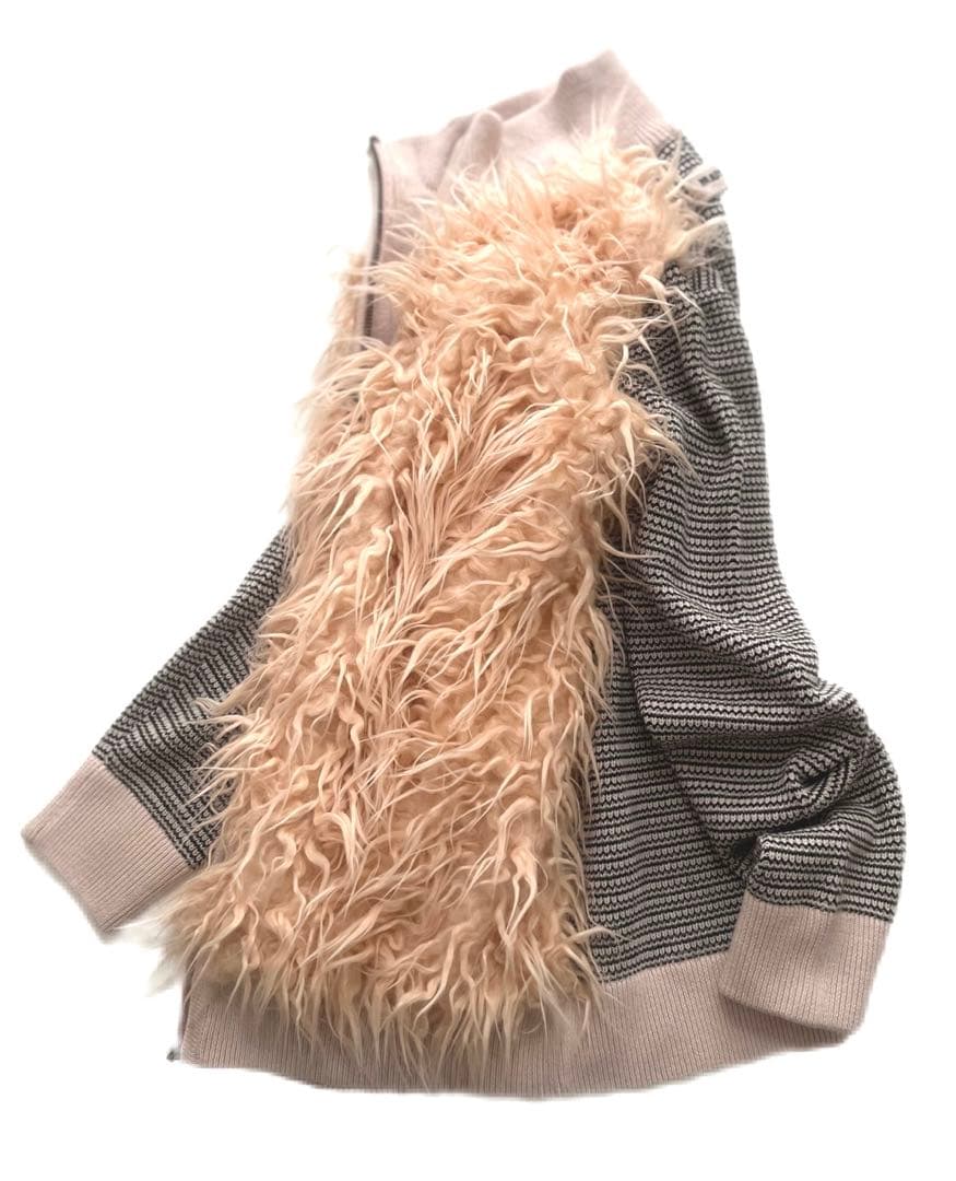 新品 未使用 タグ付きMASTER BUNNY EDITION ファー ニット