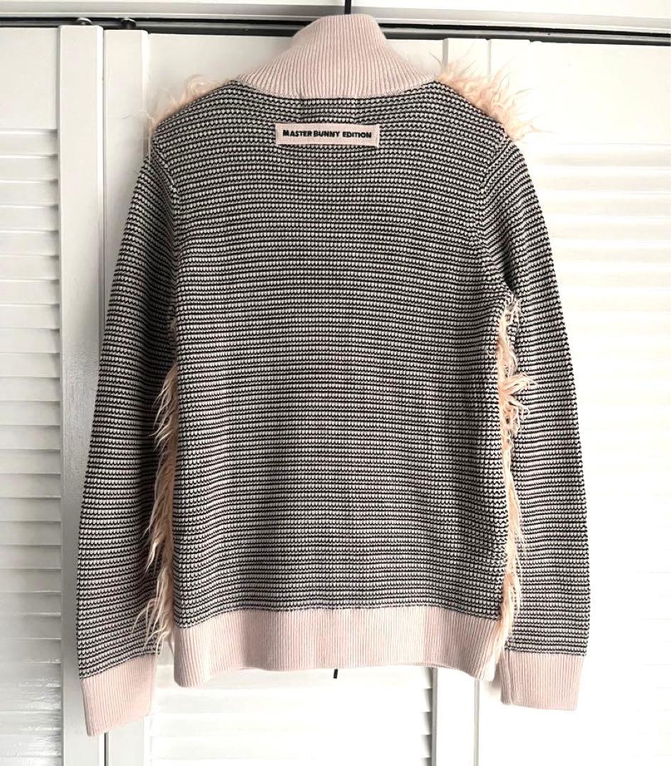 新品 未使用 タグ付きMASTER BUNNY EDITION ファー ニット