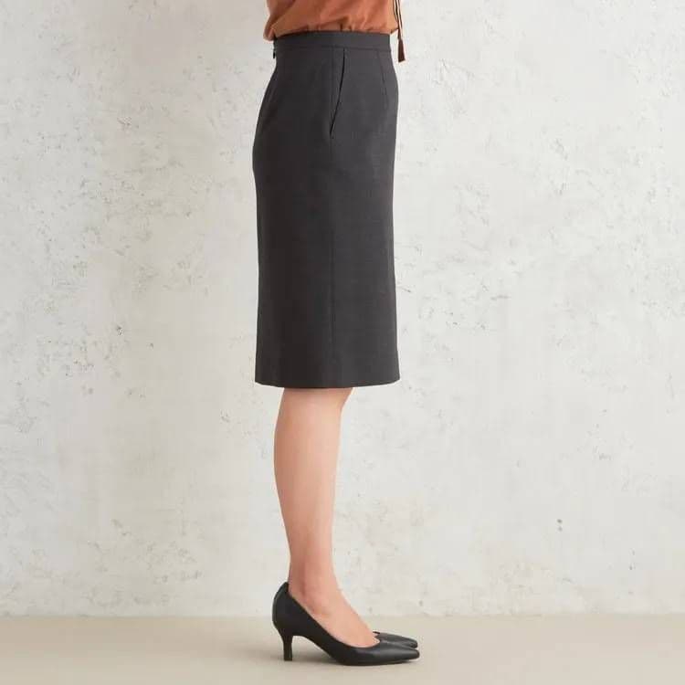 【新品】グレー スカートスーツ セットアップ