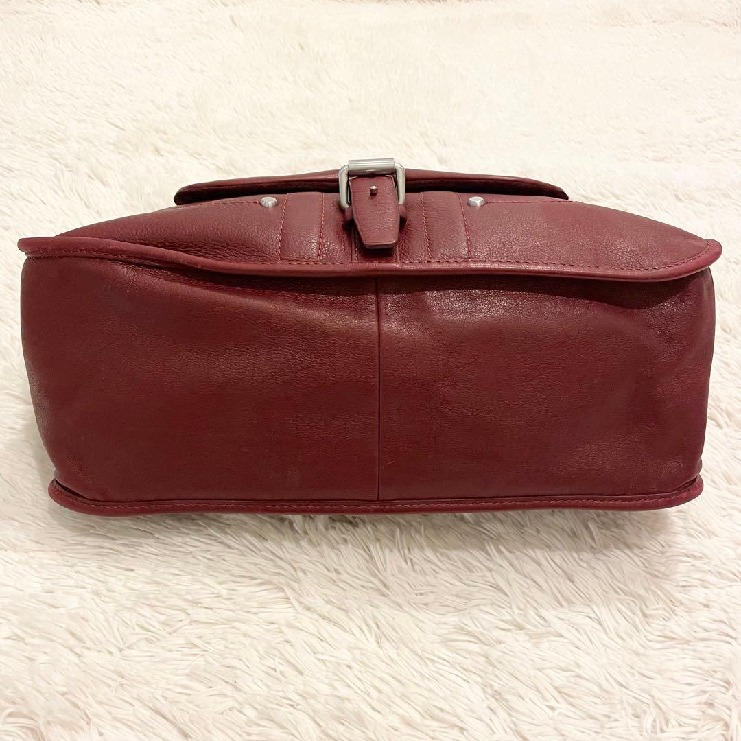 バッグ Longchamp Balzan Leather Handbag in Red