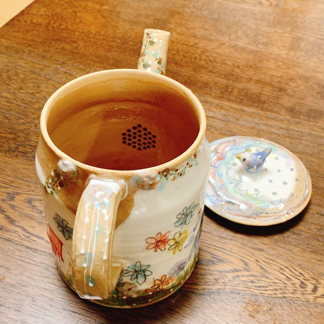 内藤加奈子さん　急須　kakko 象　鳥　ポット　作家　陶器