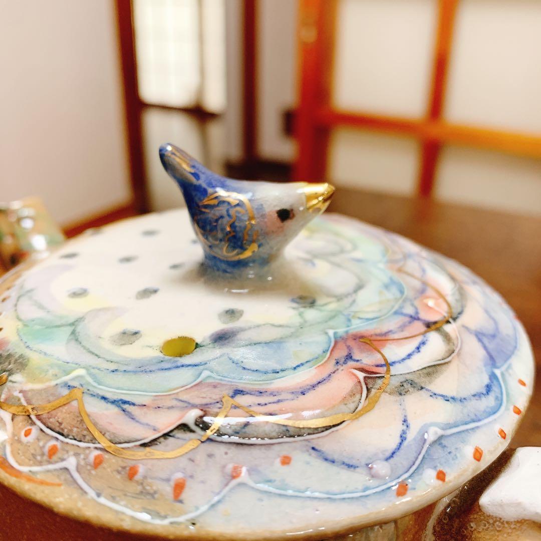 内藤加奈子さん　急須　kakko 象　鳥　ポット　作家　陶器