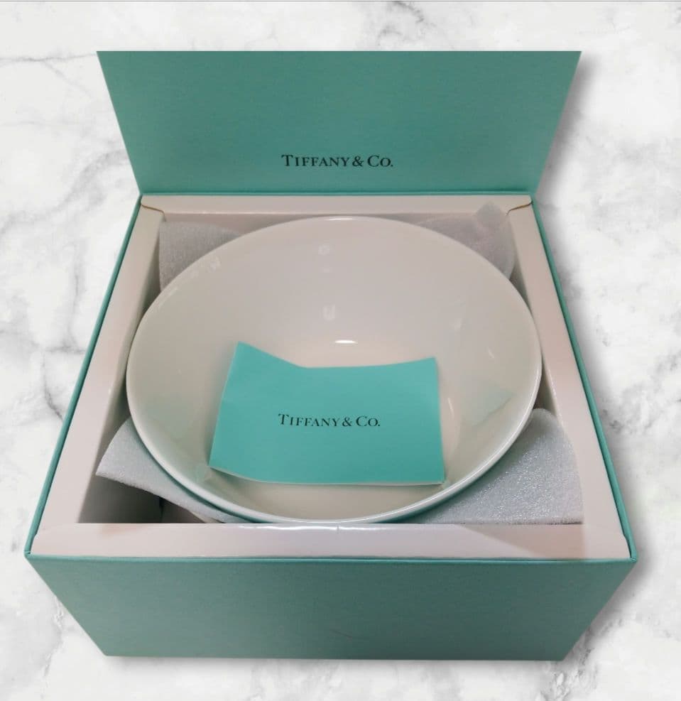 新品未使用 箱付 ティファニー ブルーボックス ボウル 2個セット