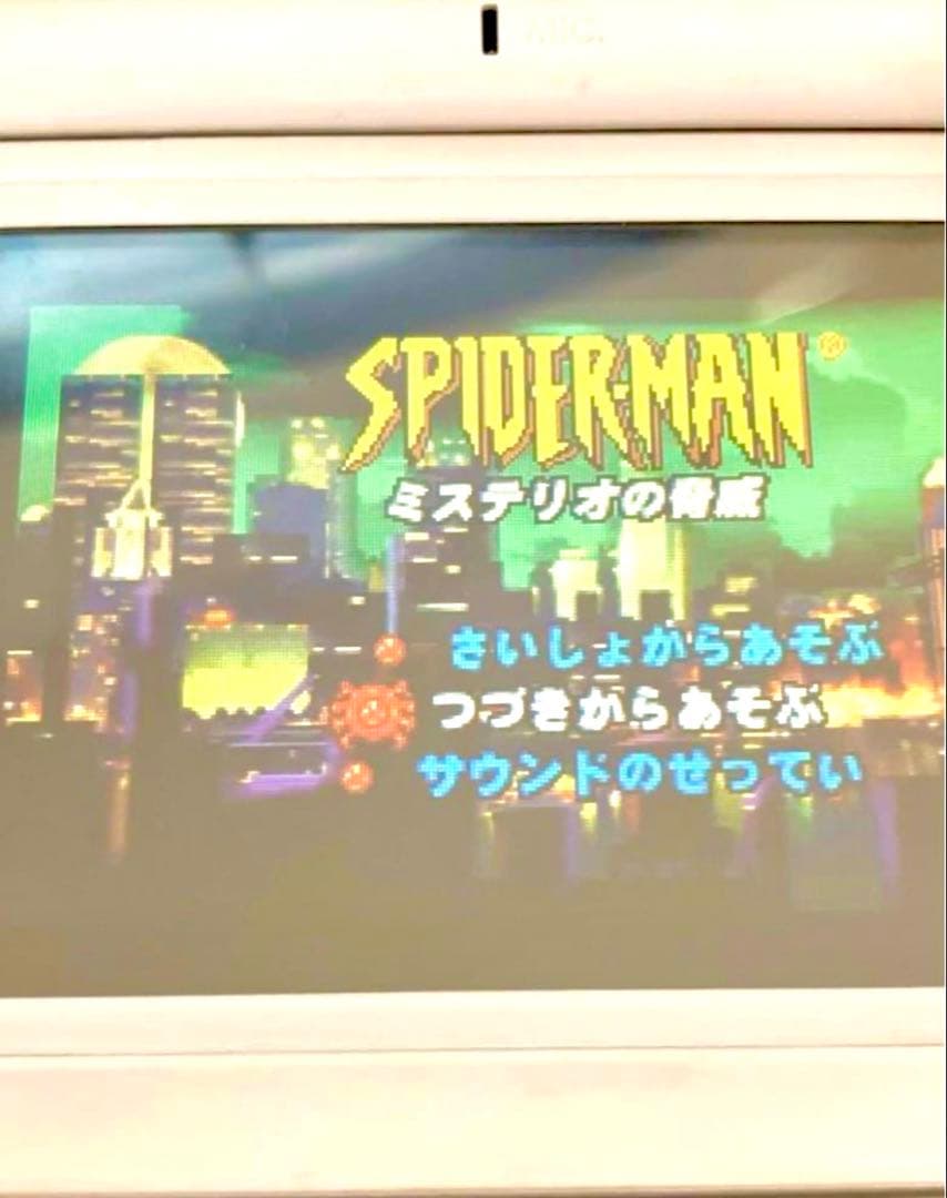 【正規品】スパイダーマン ミステリオの脅威 サクセス　ゲームボーイアドバンス
