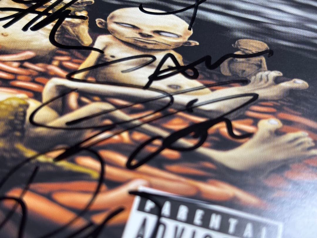 レア　リンプ・ビズキットサインCD Limp Bizkit