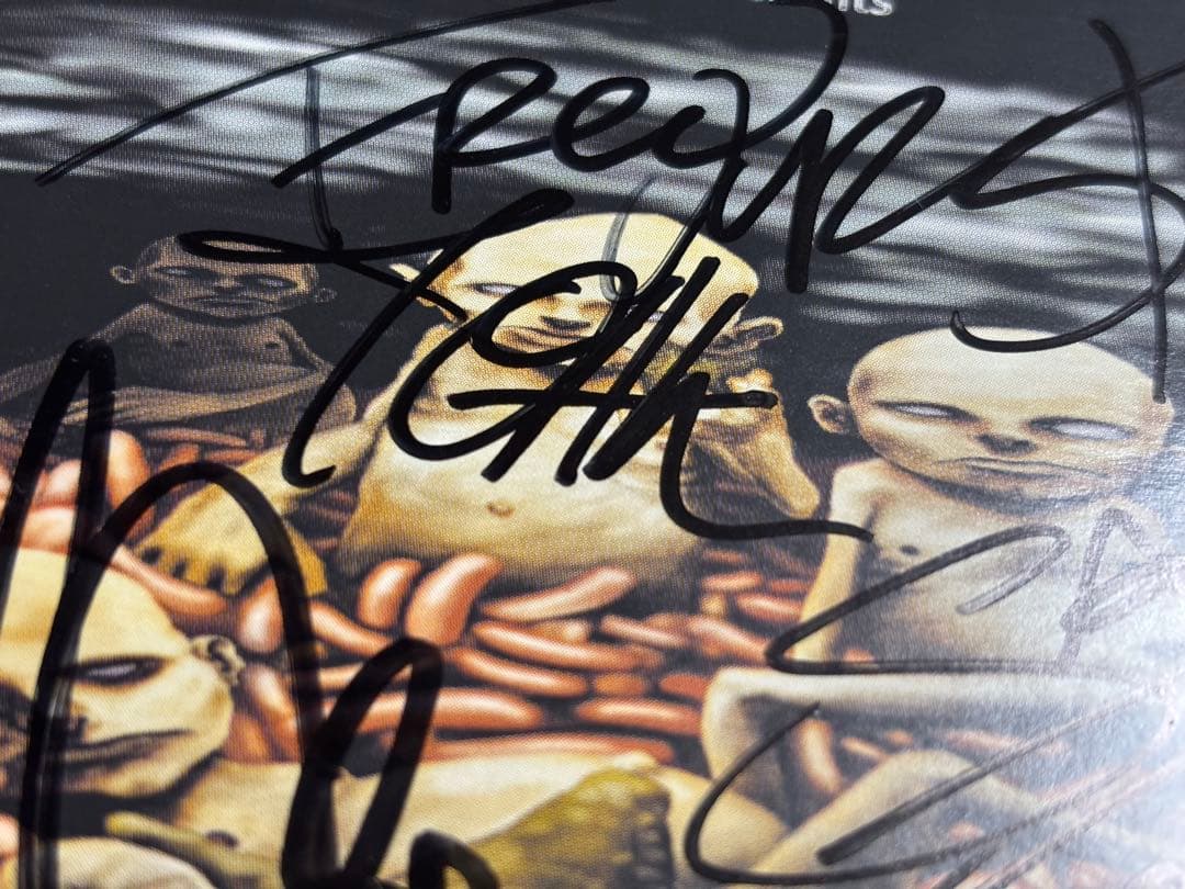 レア　リンプ・ビズキットサインCD Limp Bizkit