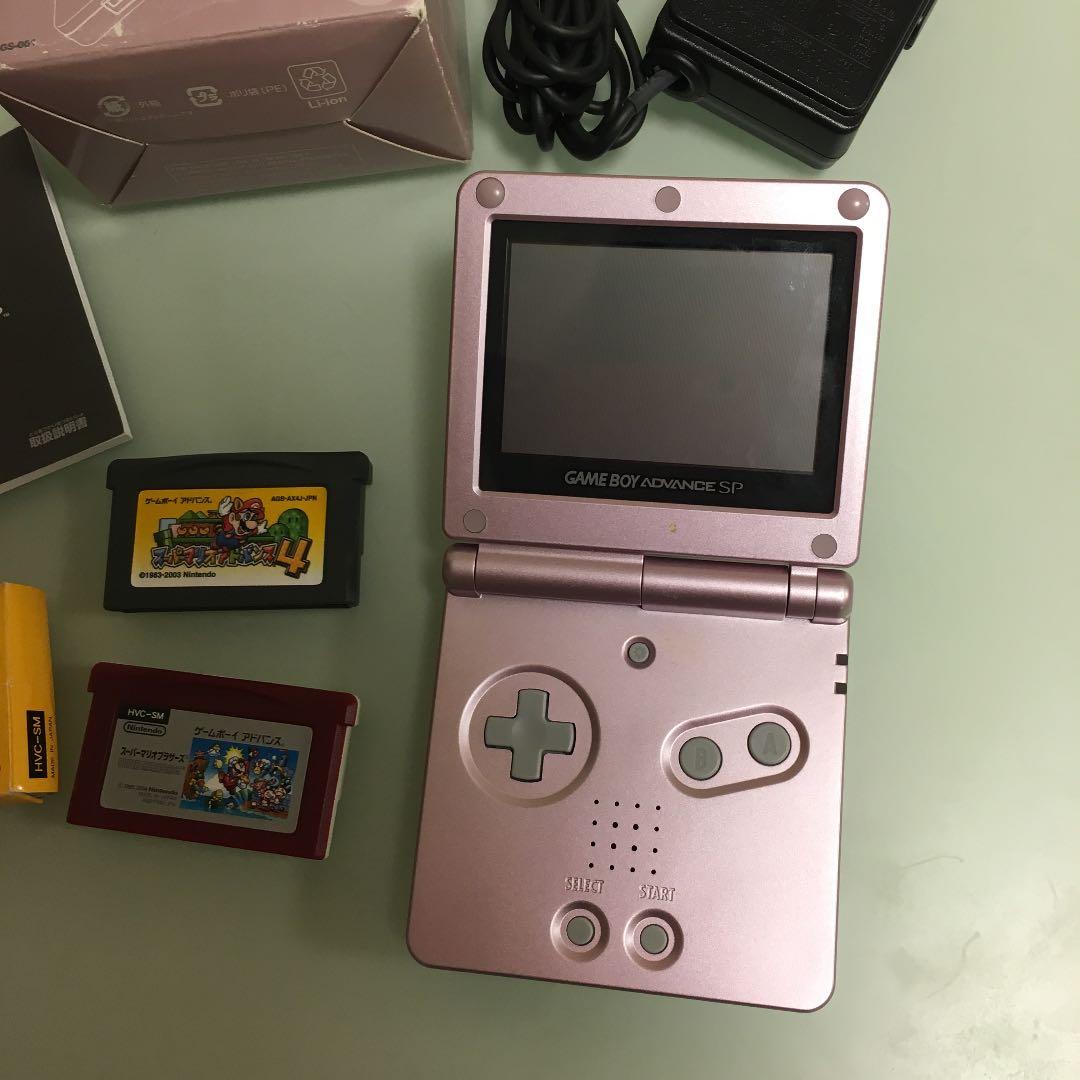 ゲームボーイアドバンス SP+ソフト2個セット