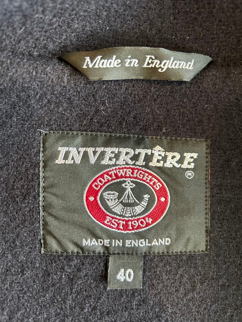 美品INVERTERE ダッフルコート ネイビー 40