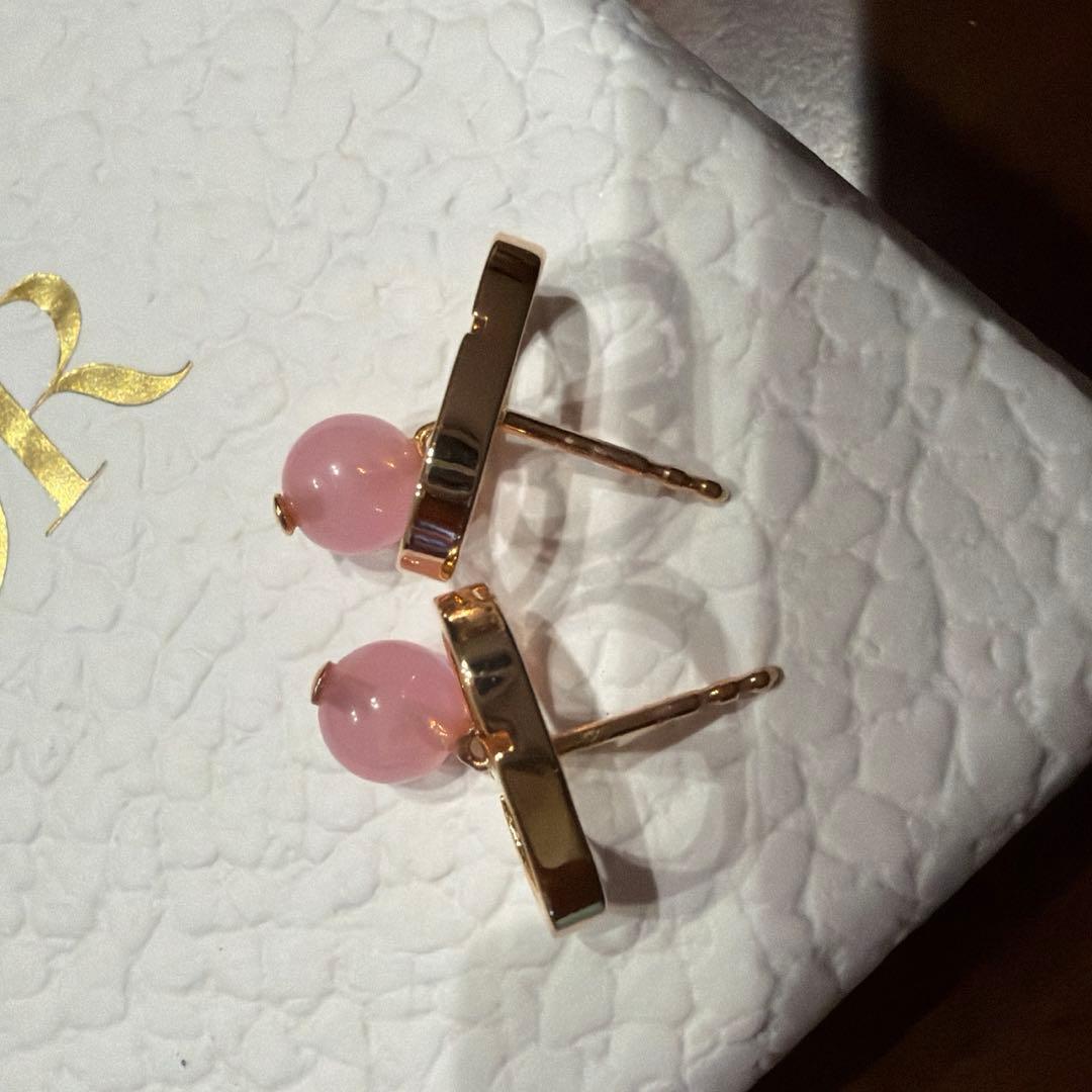 Dior petit cd ピアス ピンク