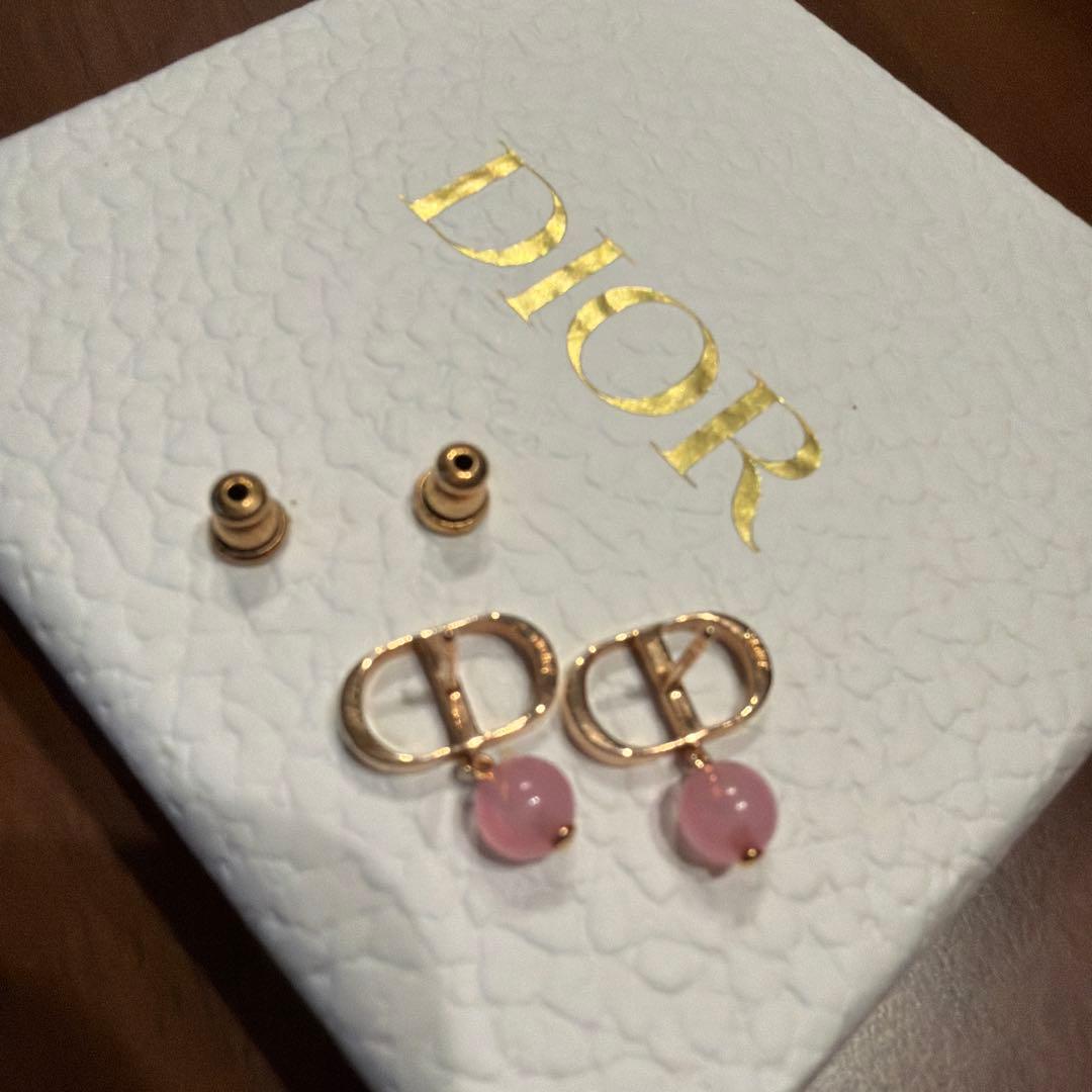 Dior petit cd ピアス ピンク