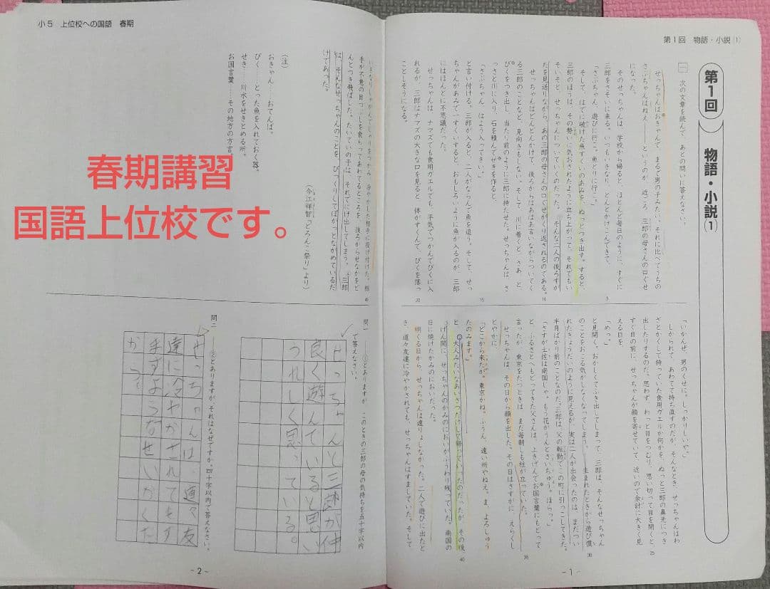 四谷大塚 予習シリーズ５年上と春期講習★早稲田アカデミー★４教科17冊★中学受験