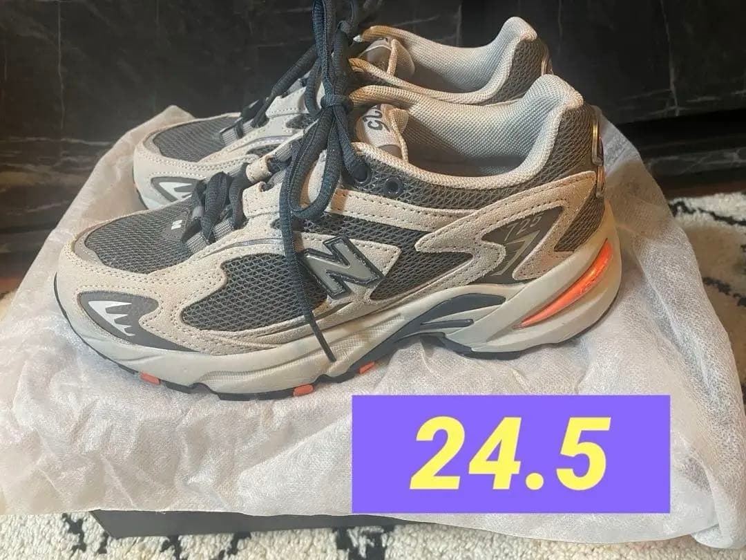 【美品】【24.5cm】New Balance ML725N スニーカー