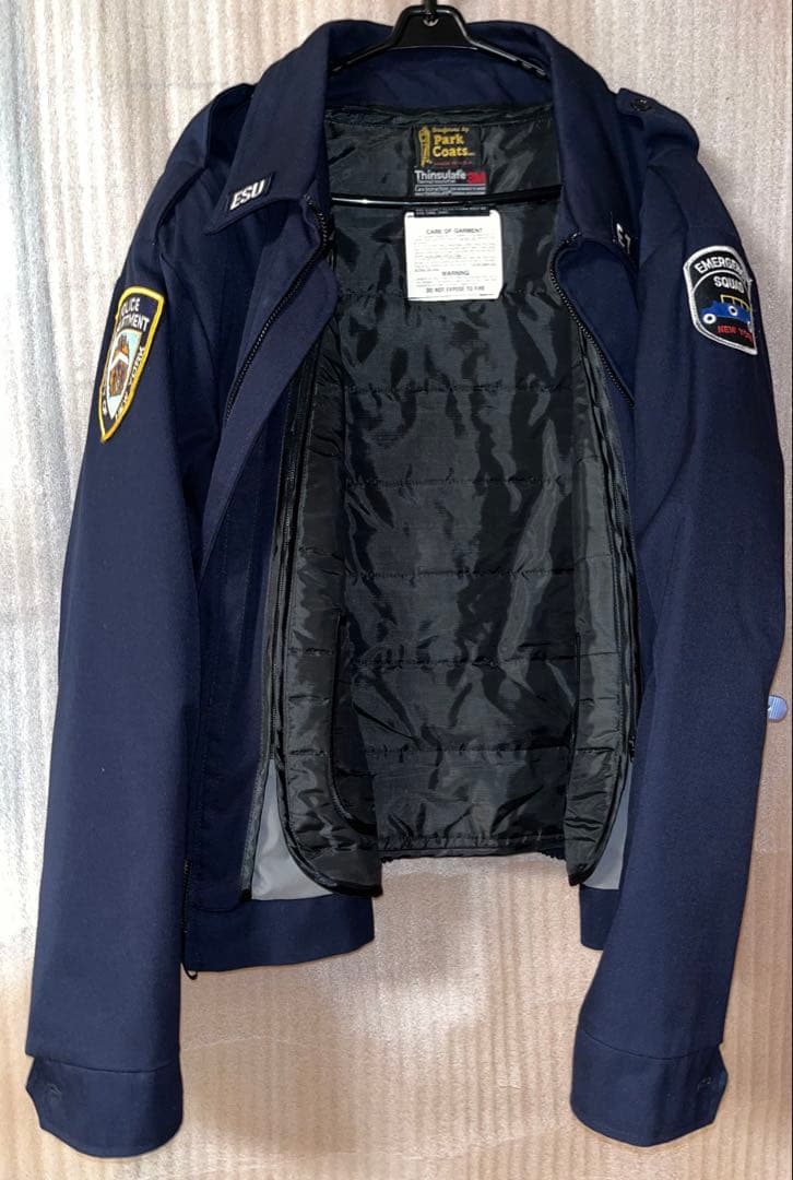 お値下げ 珍品 NYPD ESU ニューヨーク市警 特殊部隊 ESU 上下セット