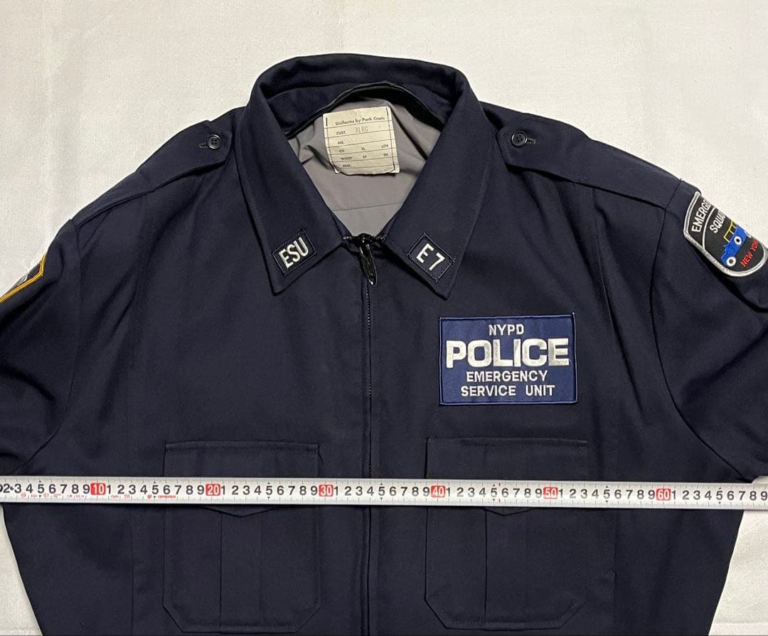お値下げ 珍品 NYPD ESU ニューヨーク市警 特殊部隊 ESU 上下セット