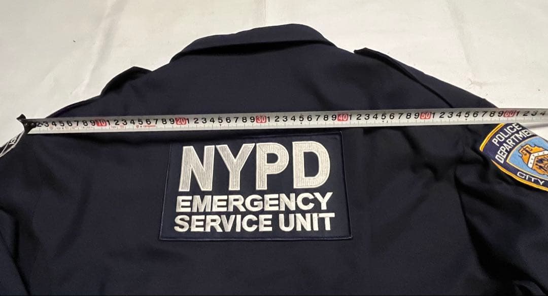 お値下げ 珍品 NYPD ESU ニューヨーク市警 特殊部隊 ESU 上下セット